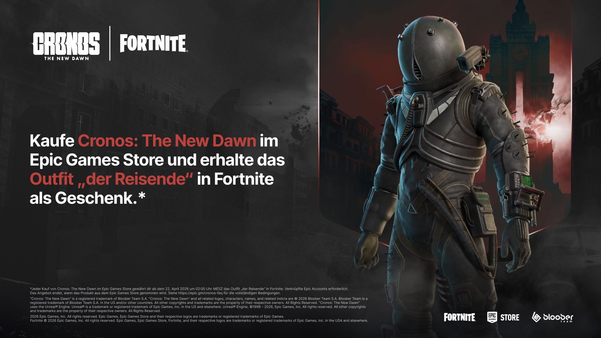 Play Cronos: The New Dawn on Epic Games Store