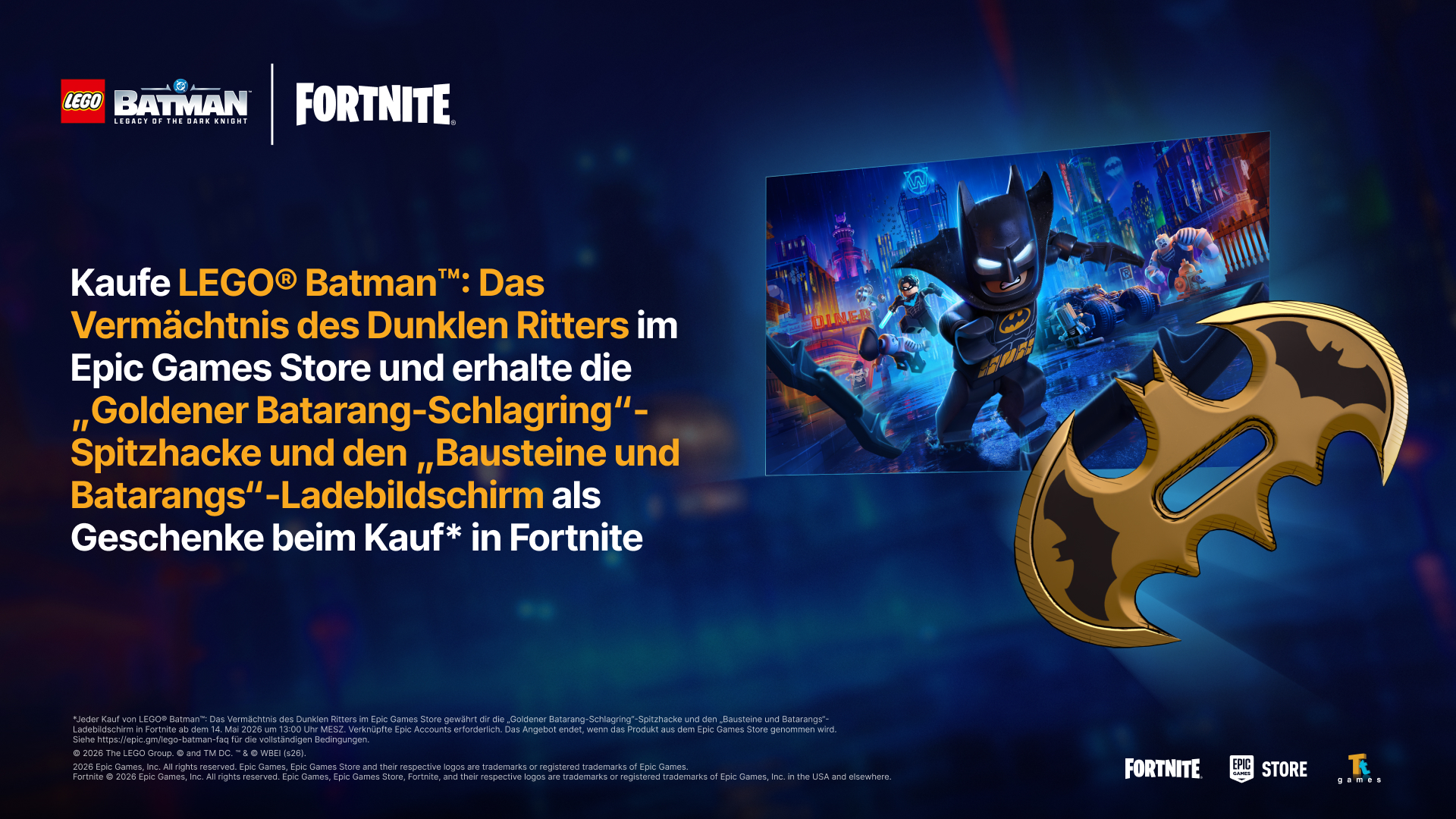 Play LEGO Batman: Legacy of the Dark Knight on Epic Games Store