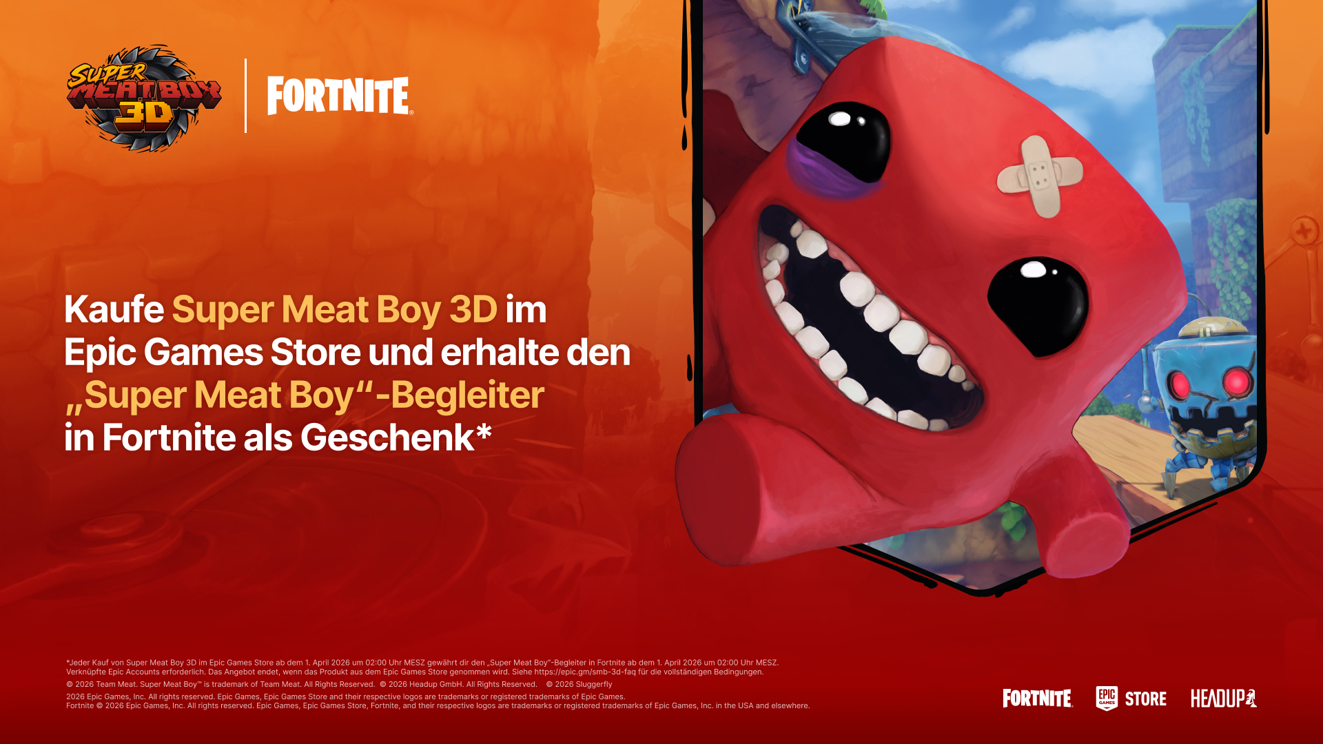 Play Super Meat Boy 3D on Epic Games Store