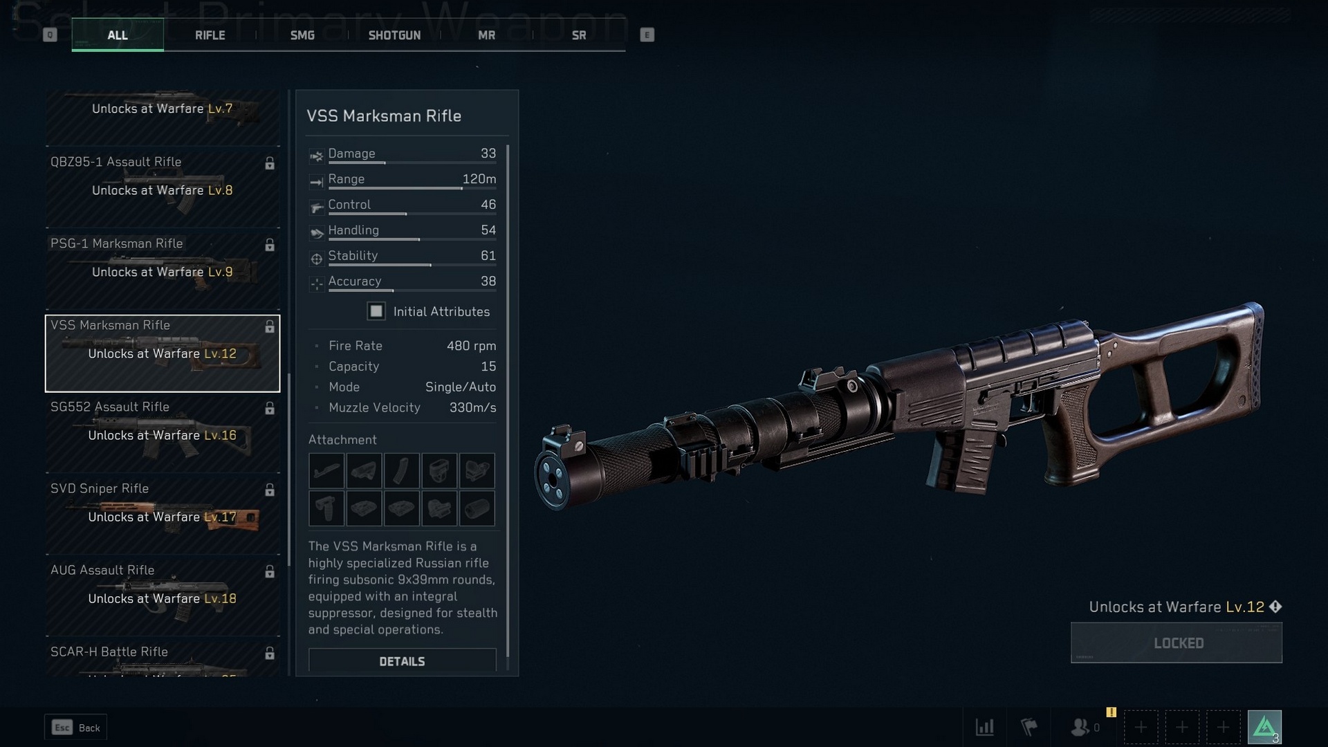 Delta Force XP Weapon Locked