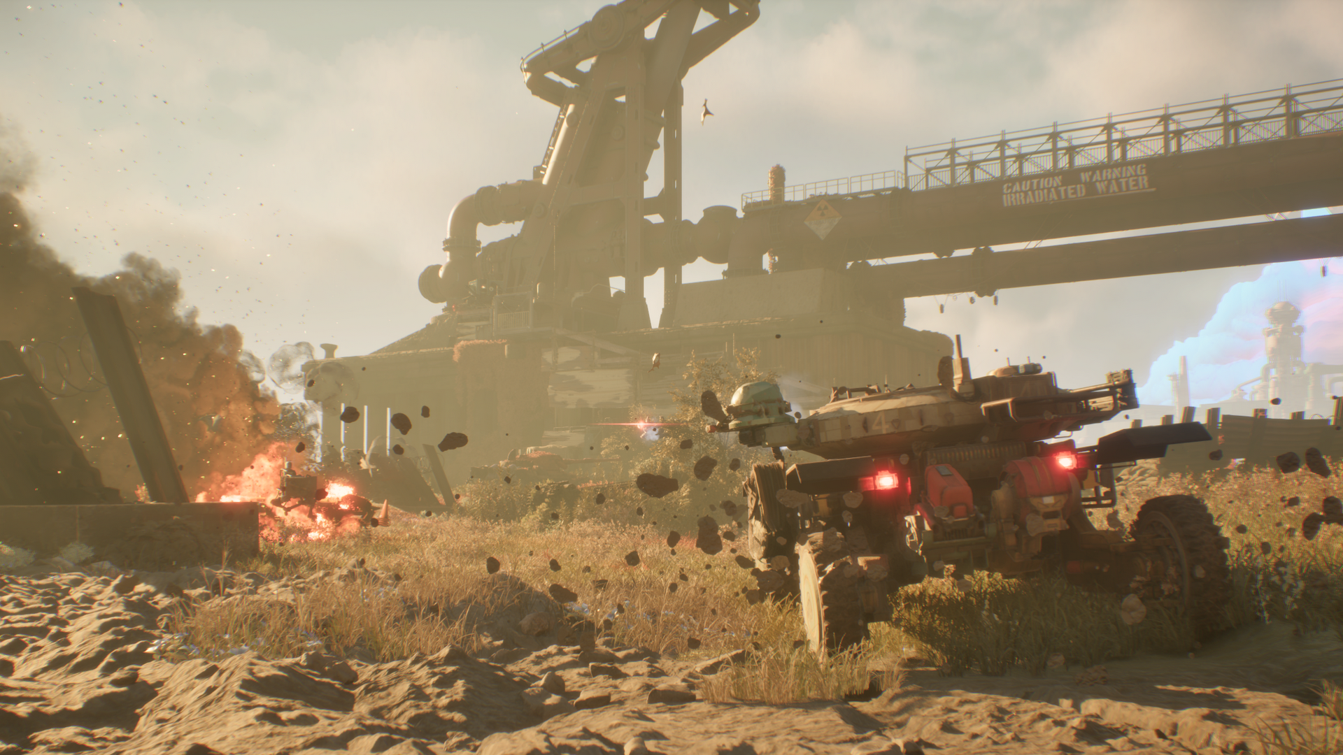 Developer Alpha Channel On Tankhead S Mix Of Vehicular Carnage Scavenging And Surviving Fire
