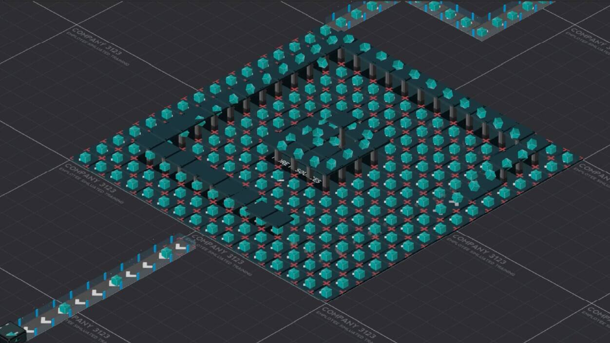 A wacky spiral assembly line