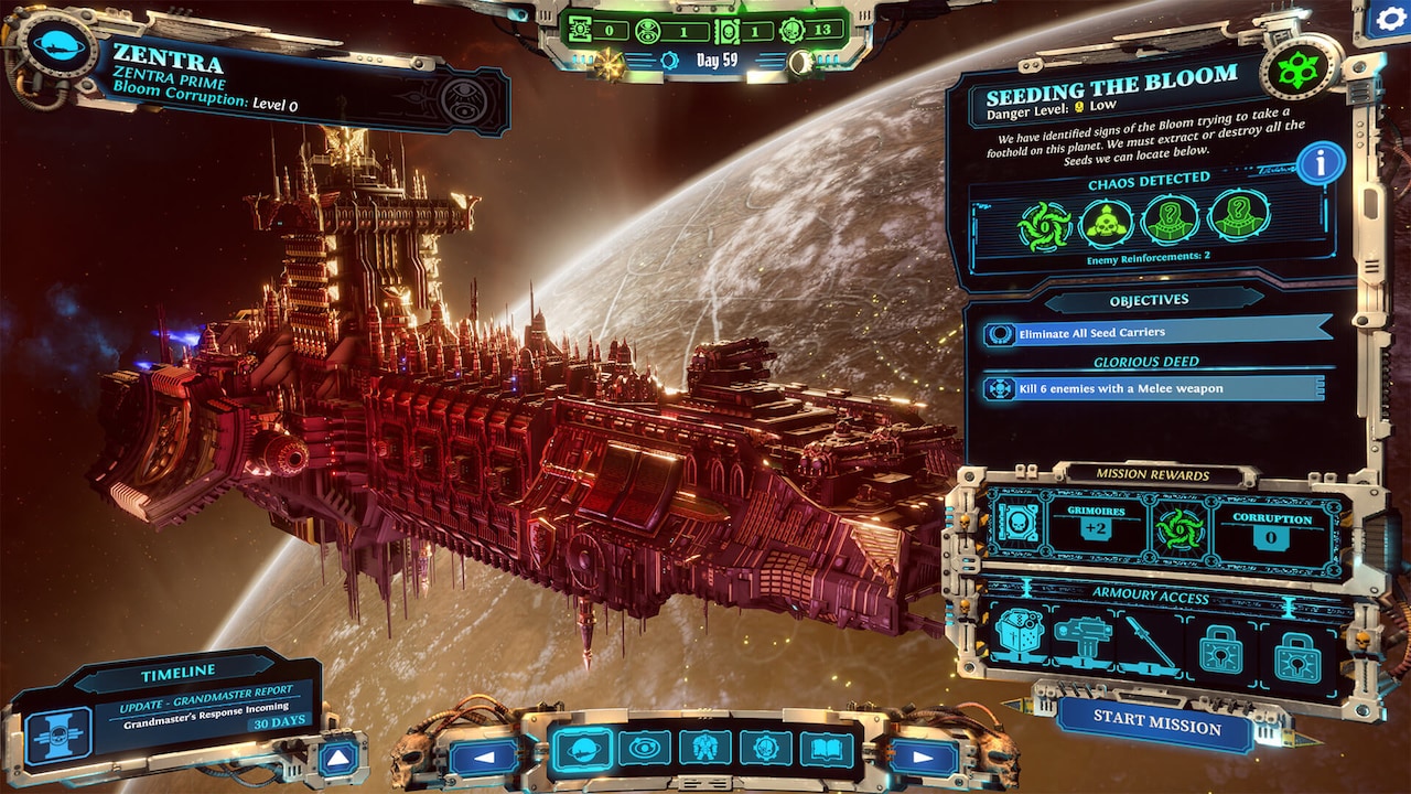 Warhammer 40,000 Chaos Gate Daemonhunters Castellan Champion Edition