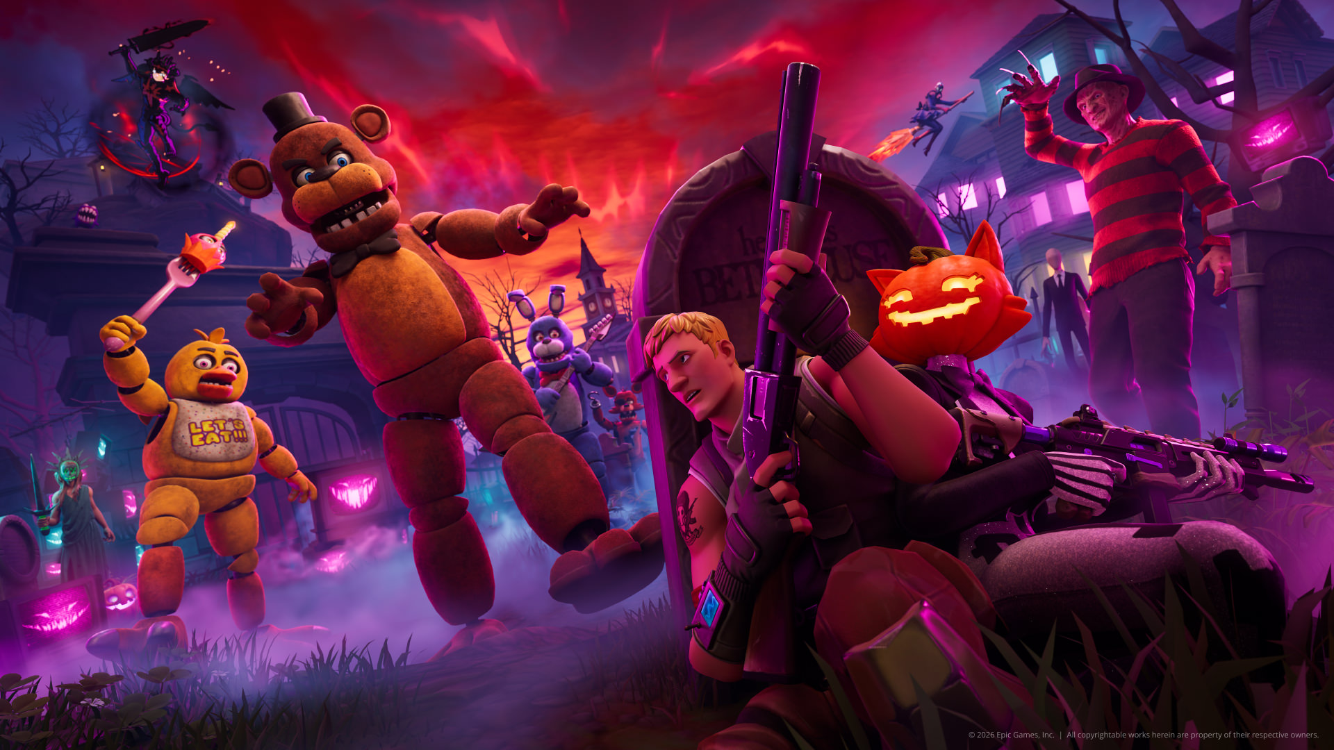 Play Fortnite for FREE on Epic Games Store