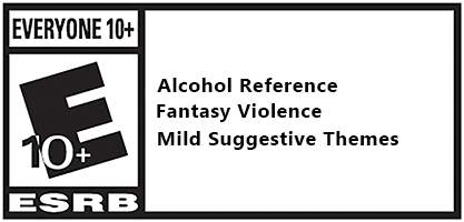 Game rated EVERYONE 10+