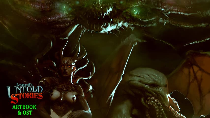 lovecraft's untold stories + ost + artbook thumbnail