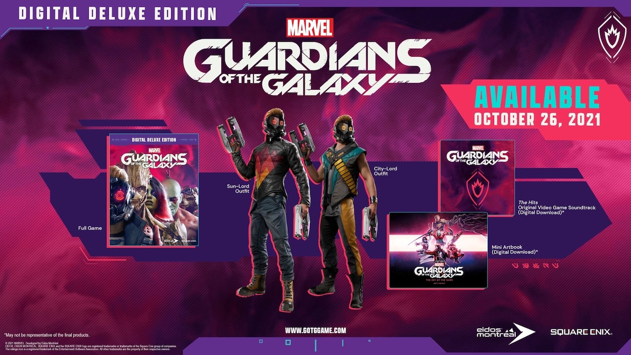 Marvel's Guardians of the Galaxy: Deluxe Edition | Télécharger et ...