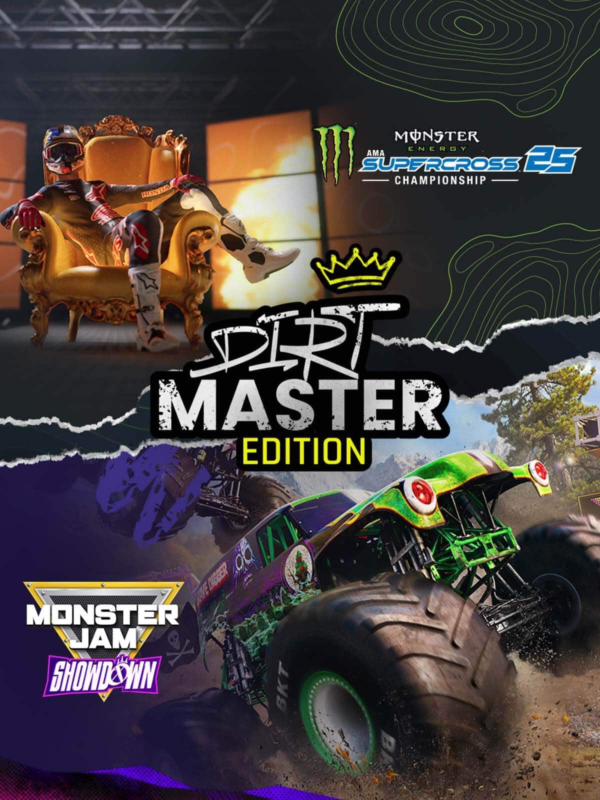 Monster Energy Supercross 25 X Monster Jam™ Showdown - Dirt Mast