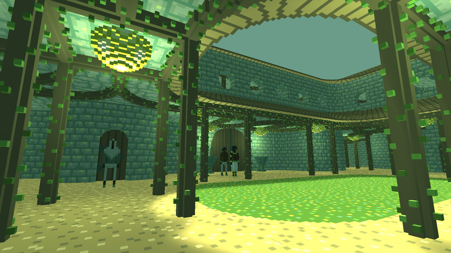 An in-game image from Nékromegà, a game made with RPG in a Box.