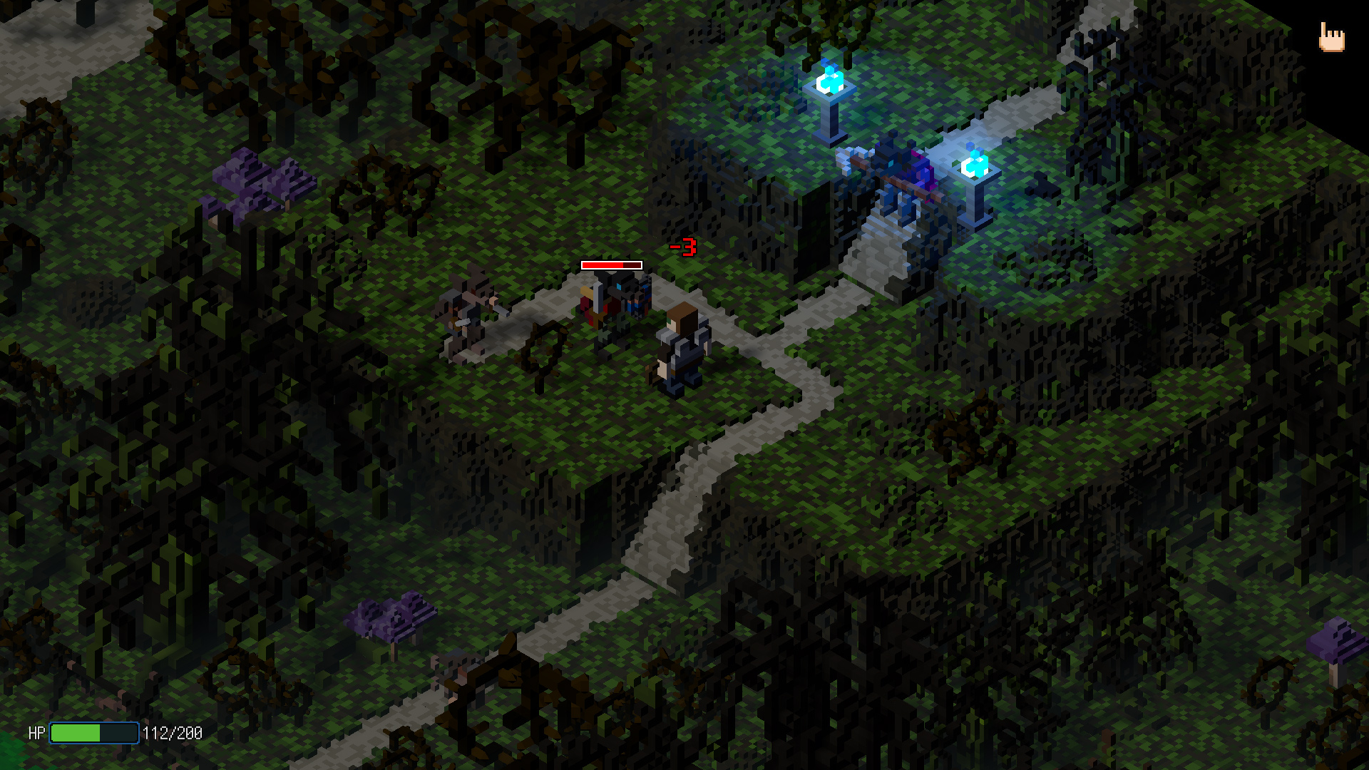 An in-game image from These Quests, a game made with RPG in a Box.
