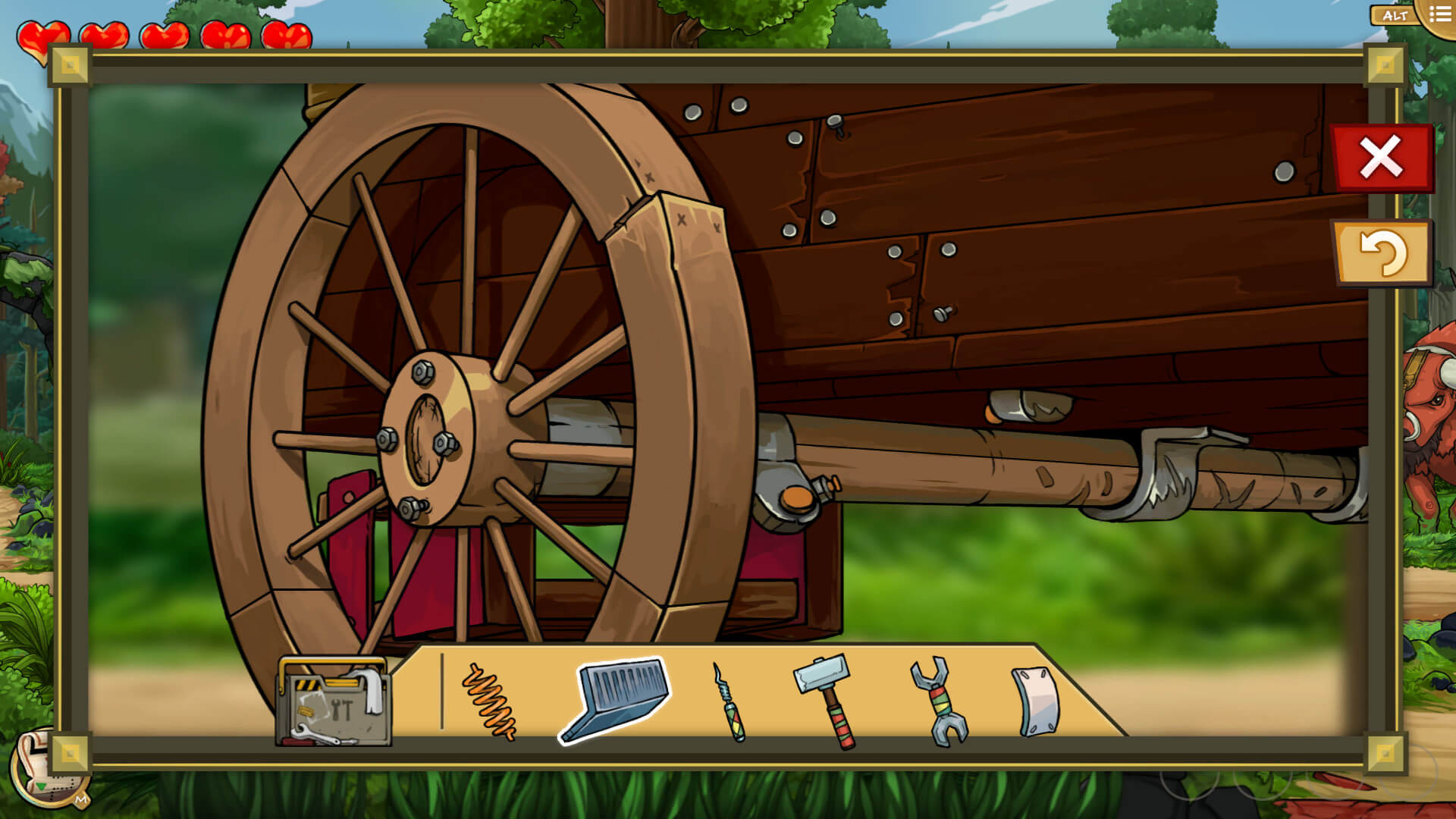 Scarlet Hood and the Wicked Wood screenshot 1