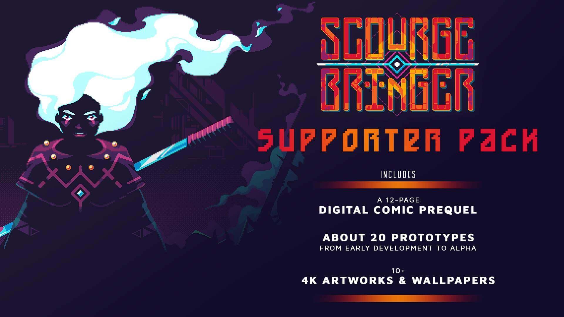 Scourgebringer supporter pack download free, software