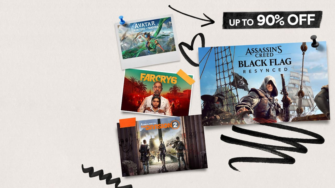 Ubisoft Publisher Sale on Epic Games Store