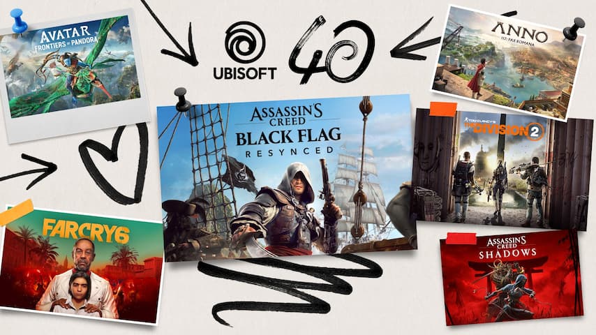 Soldes du 40e anniversaire d'Ubisoft