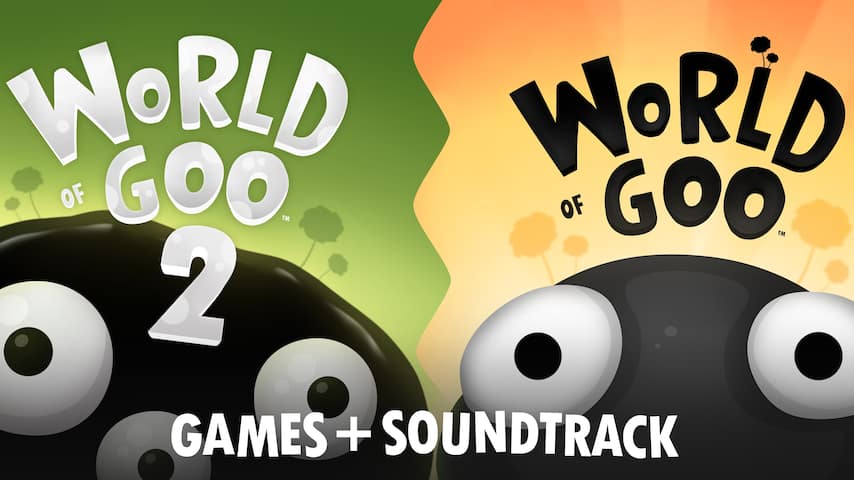 world of goo 2 + world of goo 1 + soundtrack thumbnail