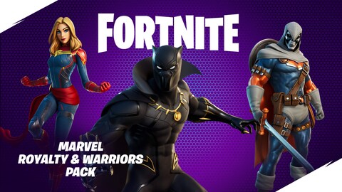 Fortnite - Marvel: Royalty & Warriors Pack