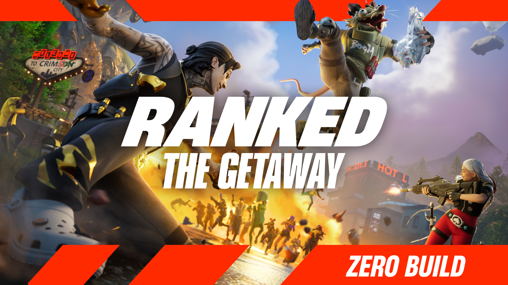 Ranked The Getaway - Zero Build