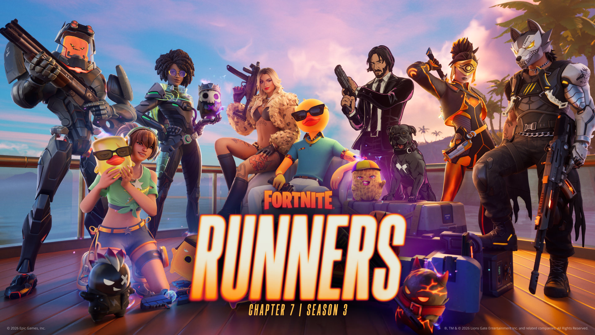 Play Fortnite for FREE on Epic Games Store