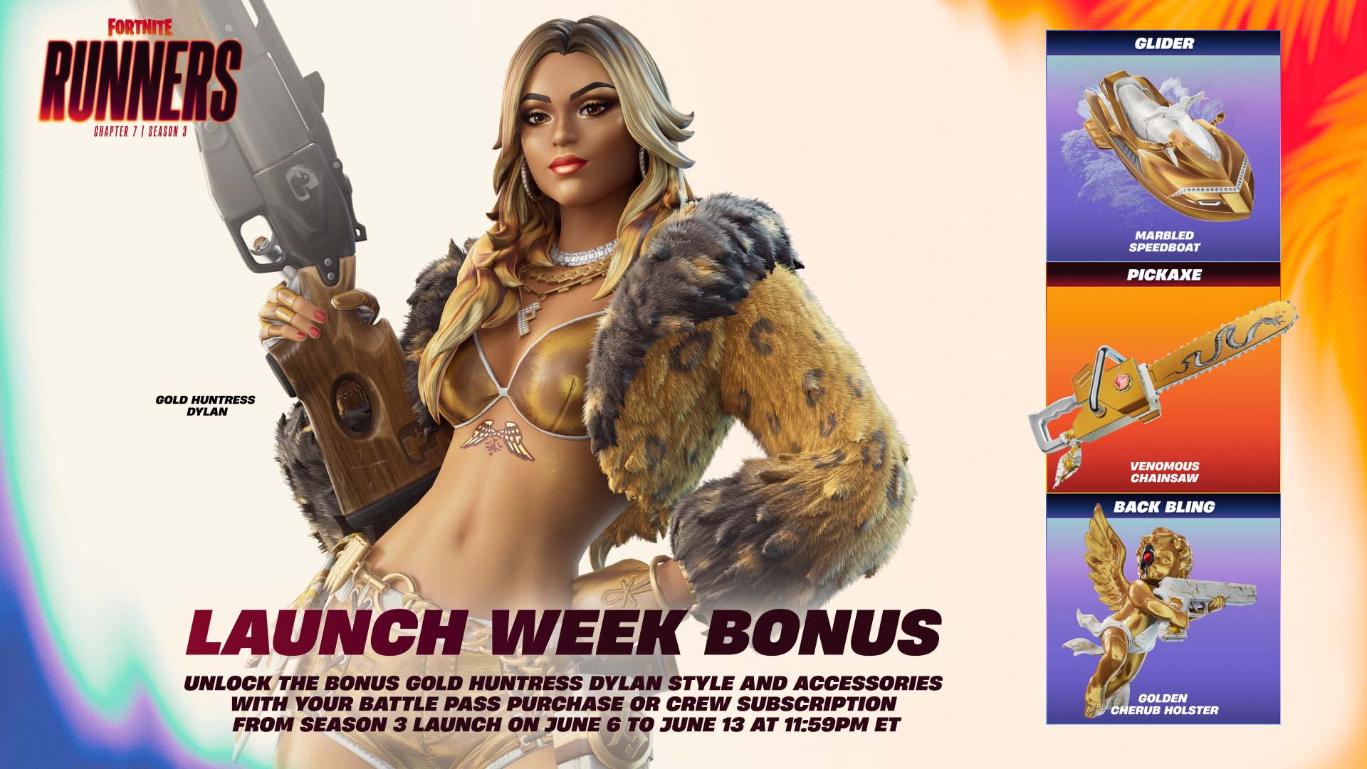 Fortnite: Runners | Unlockable Rewards