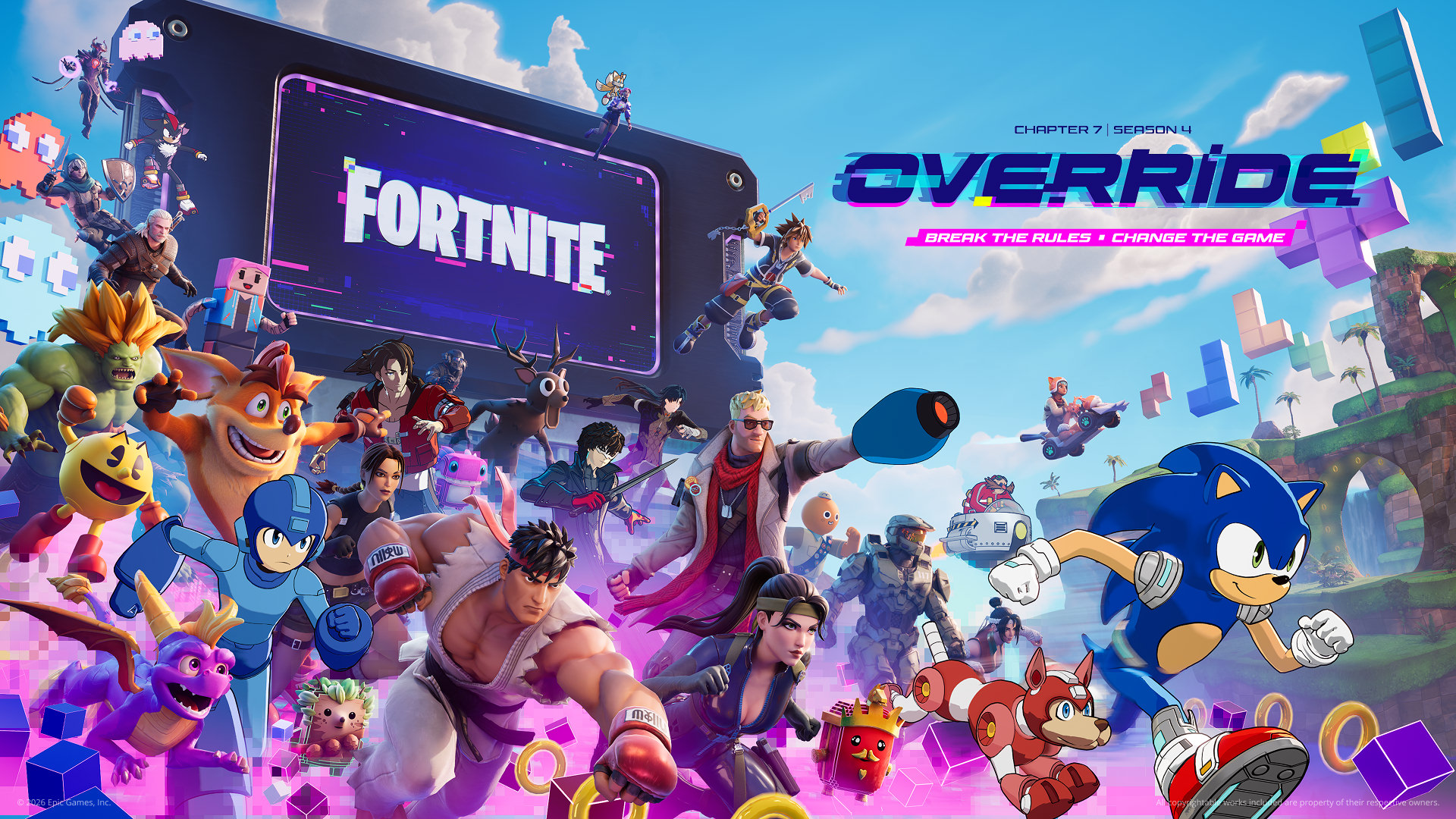 Play Fortnite for free on Epic Games Store