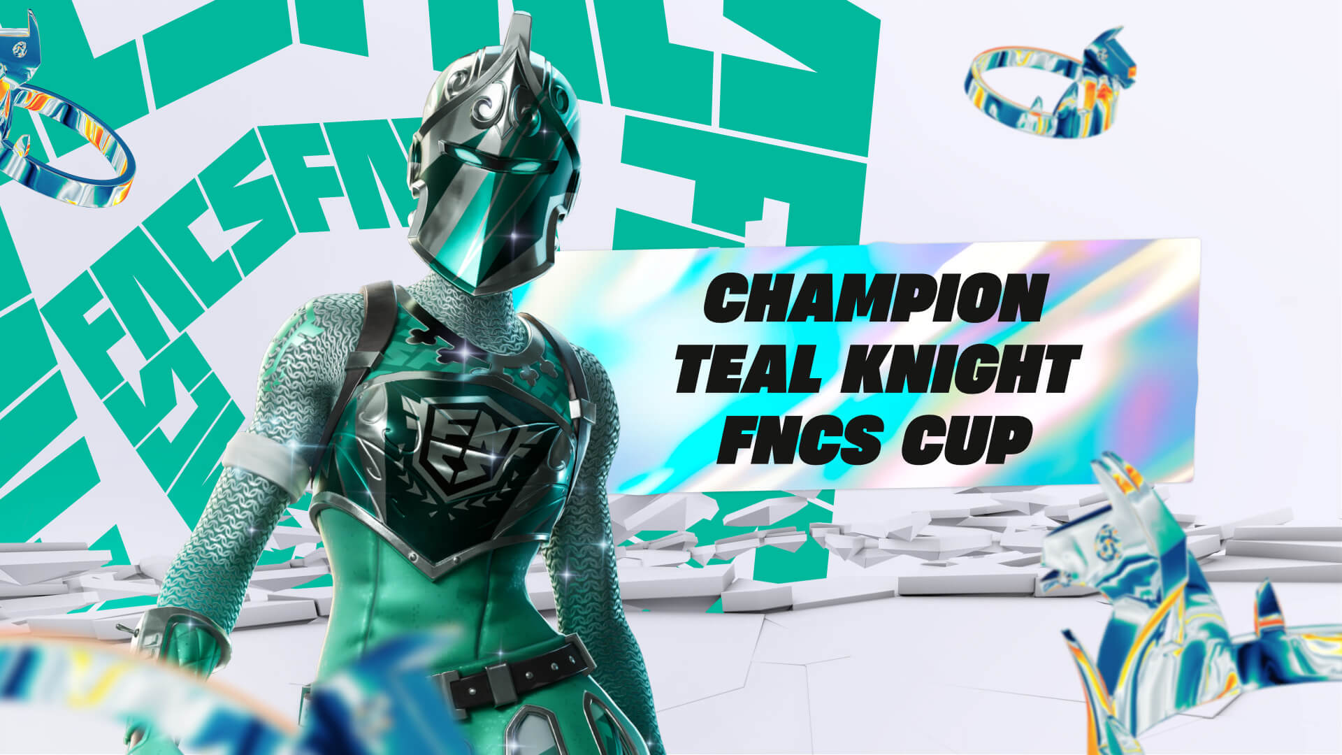 Champion Teal Knight FNCS Cup Battle Royale