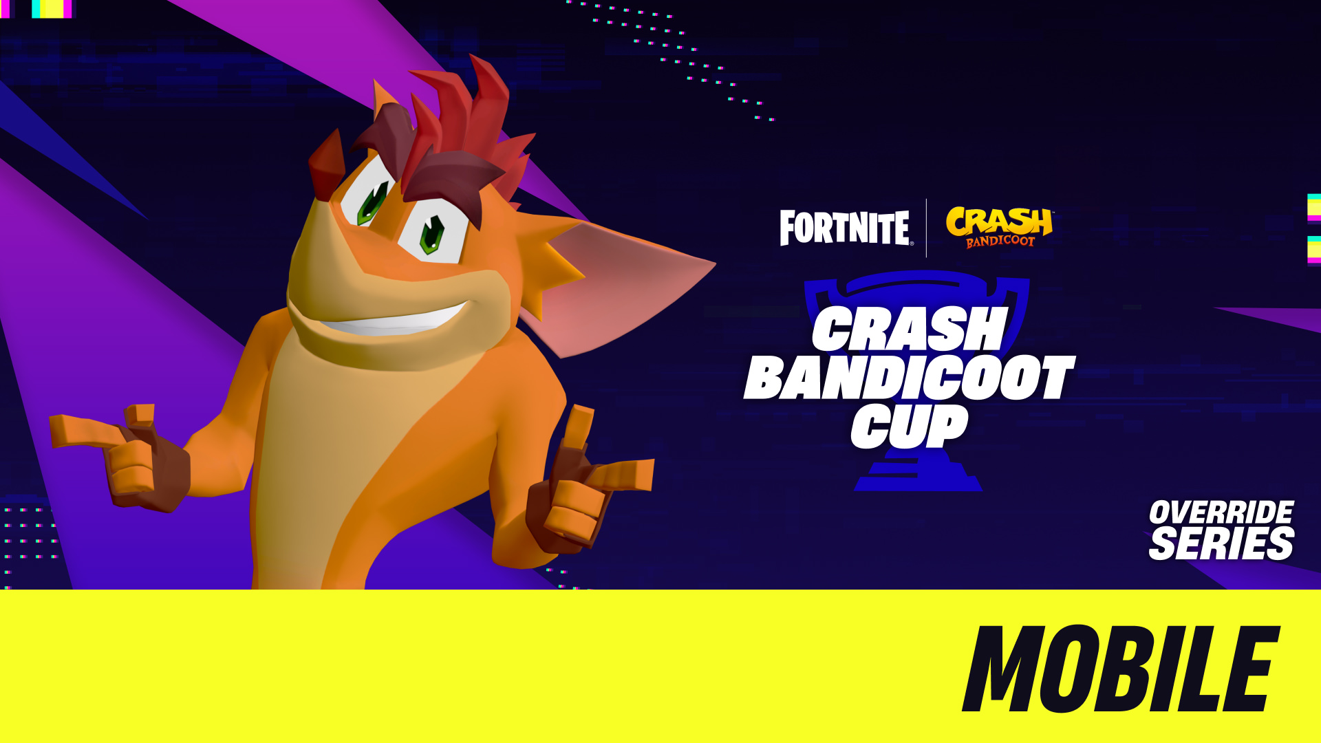 Override Series: Crash Bandicoot Mobile Cup Mobile