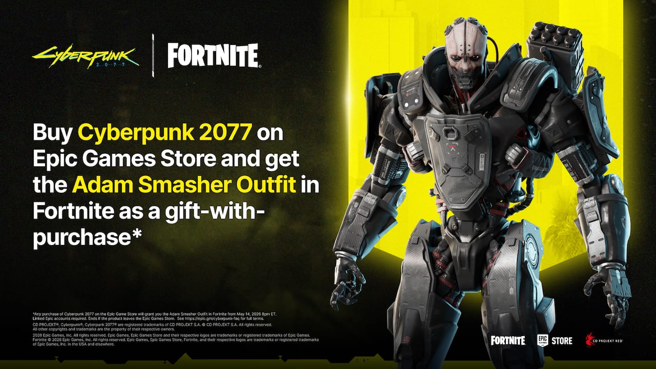Play Cyberpunk 2077 on Epic Games Store