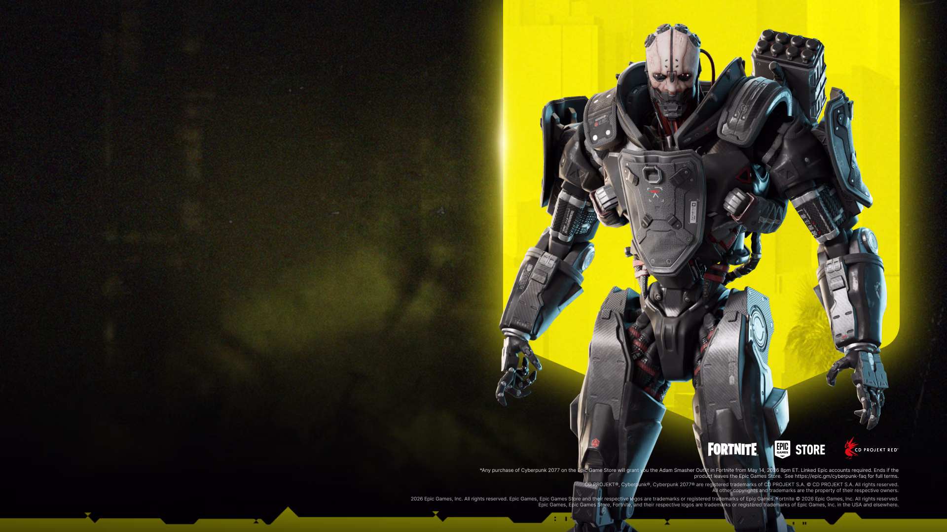 Play Cyberpunk 2077 on Epic Games Store