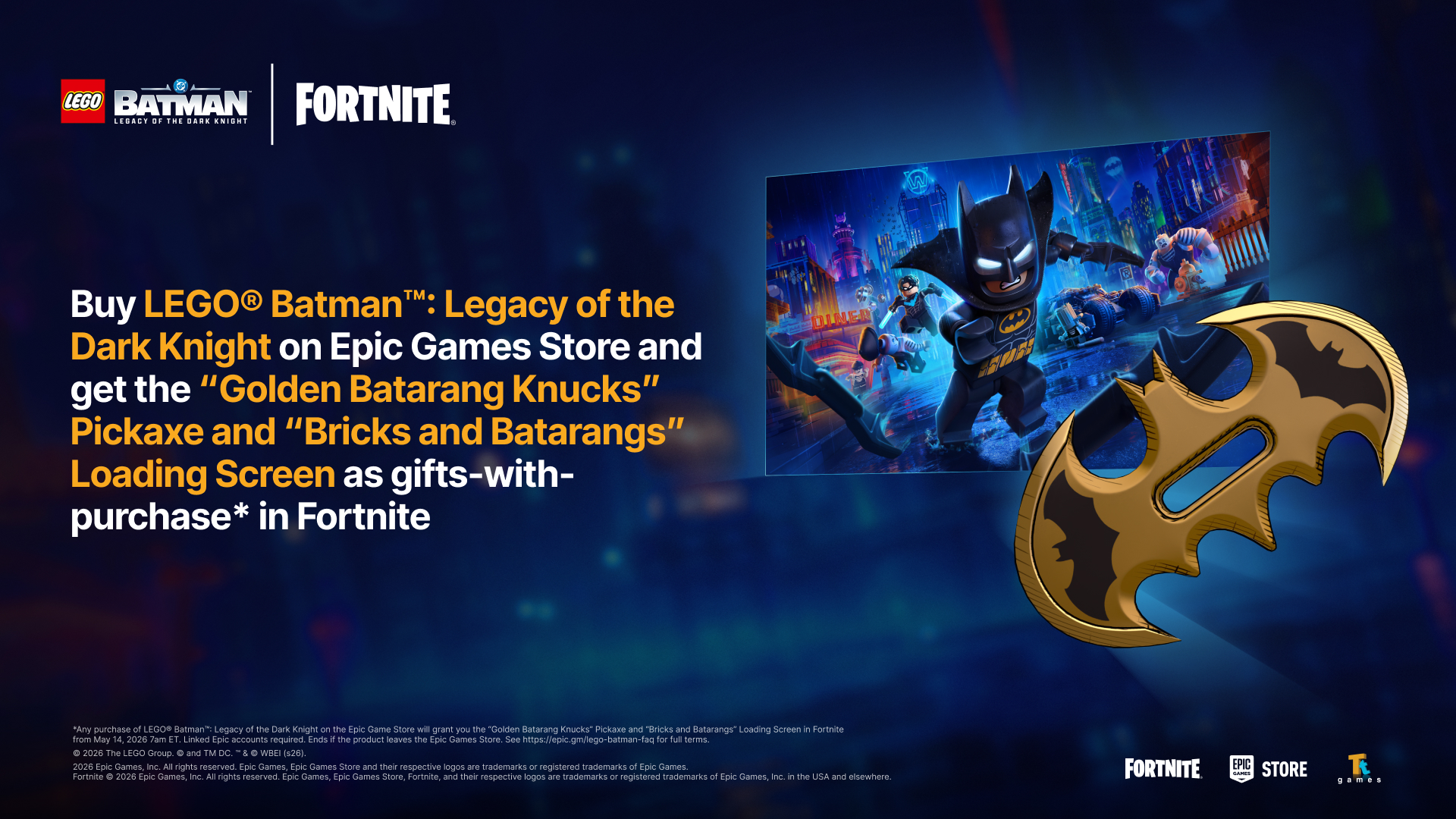 Play LEGO Batman: Legacy of the Dark Knight on Epic Games Store