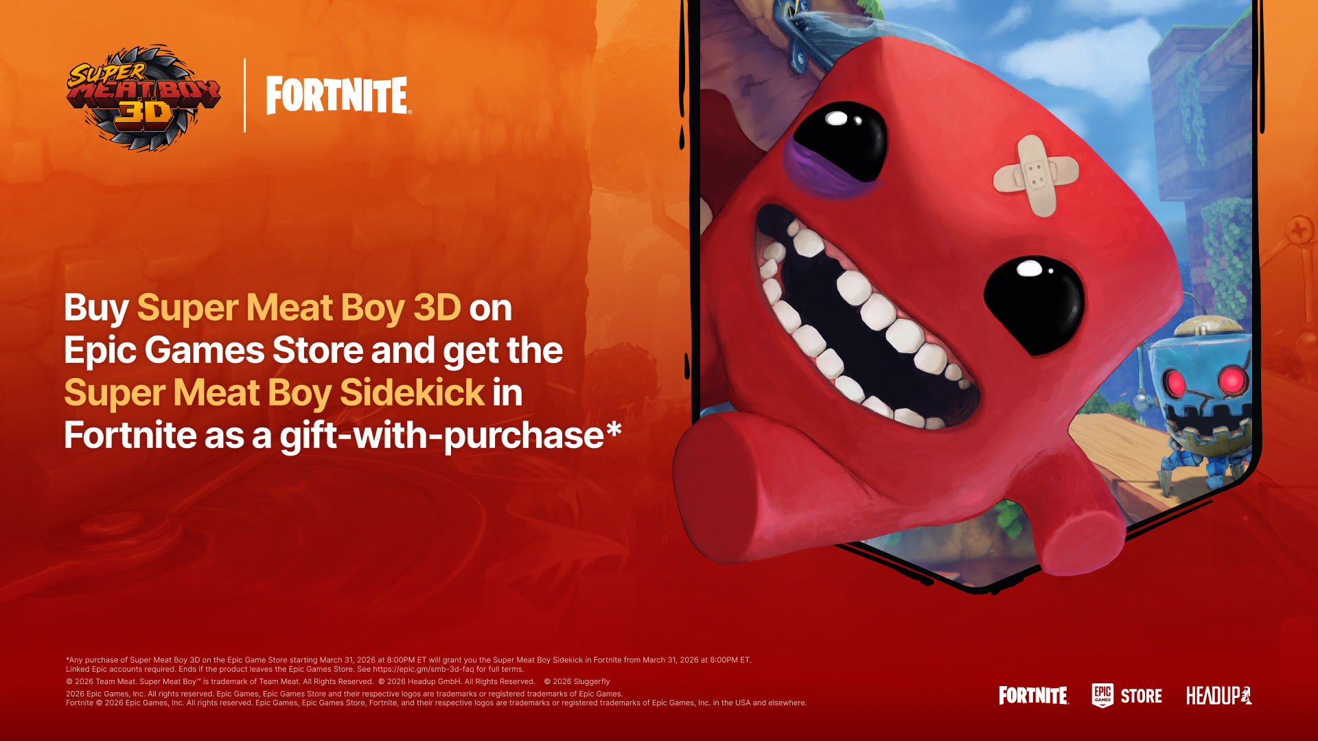 Play Super Meat Boy 3D on Epic Games Store