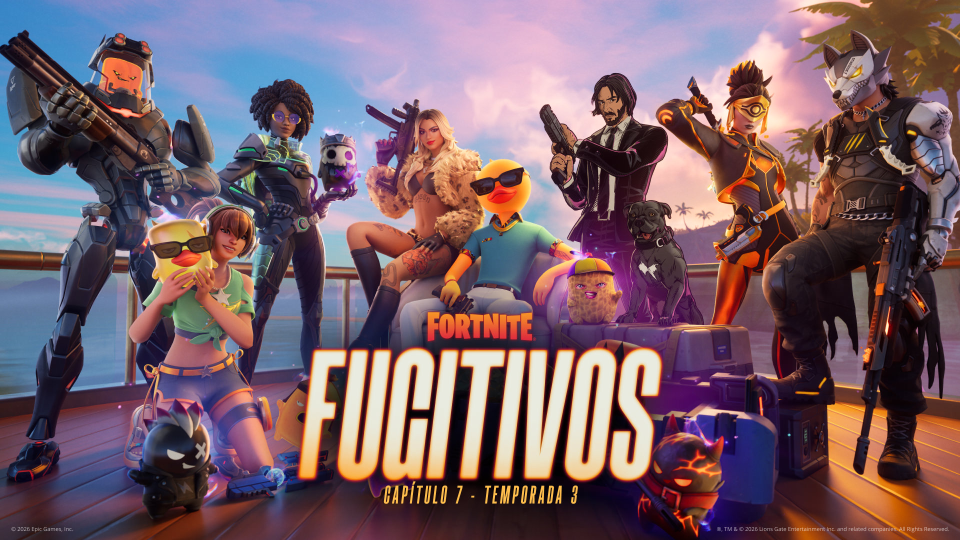 Play Fortnite for FREE on Epic Games Store