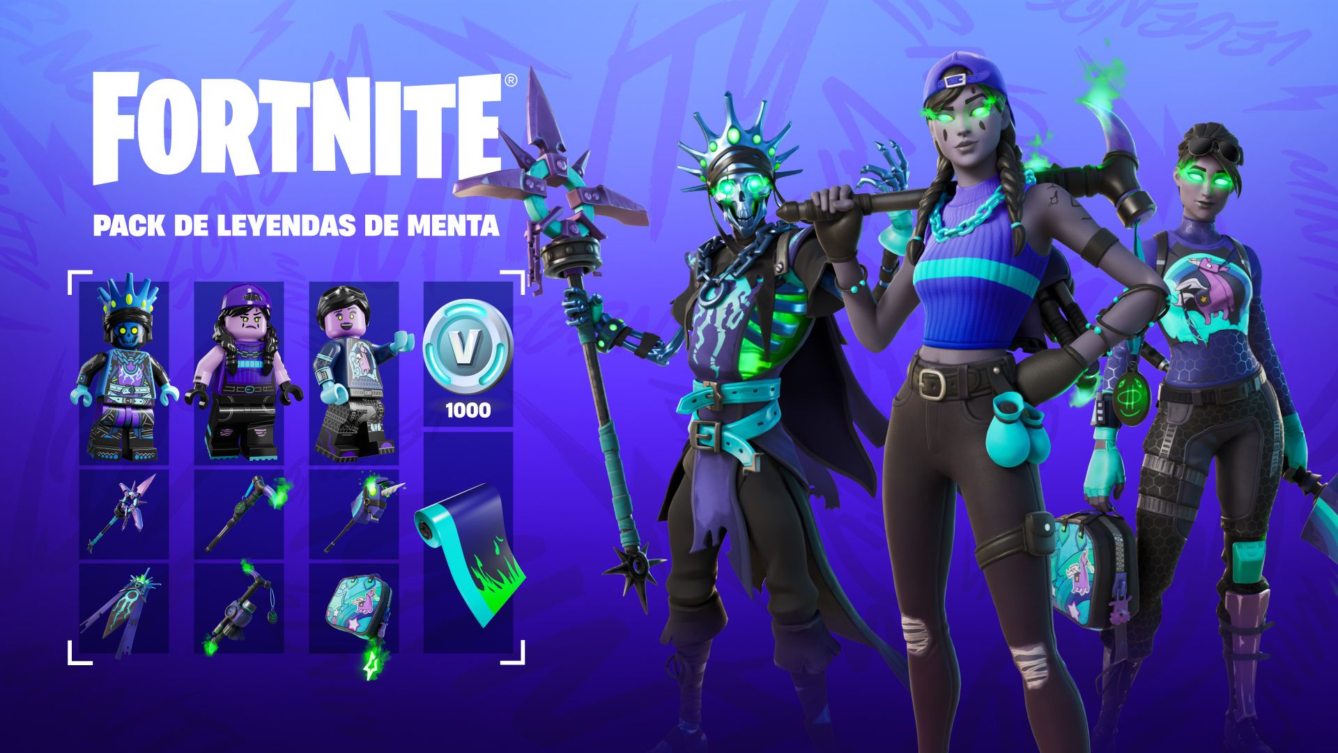 Pack de Leyendas de menta