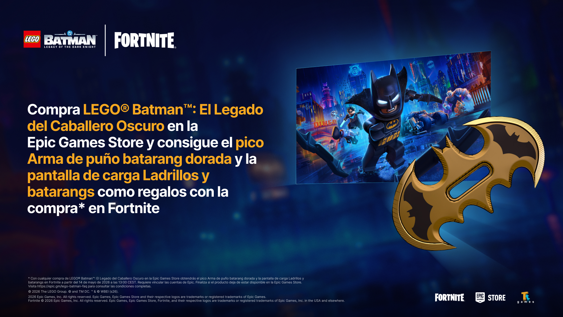 Play LEGO Batman: Legacy of the Dark Knight on Epic Games Store