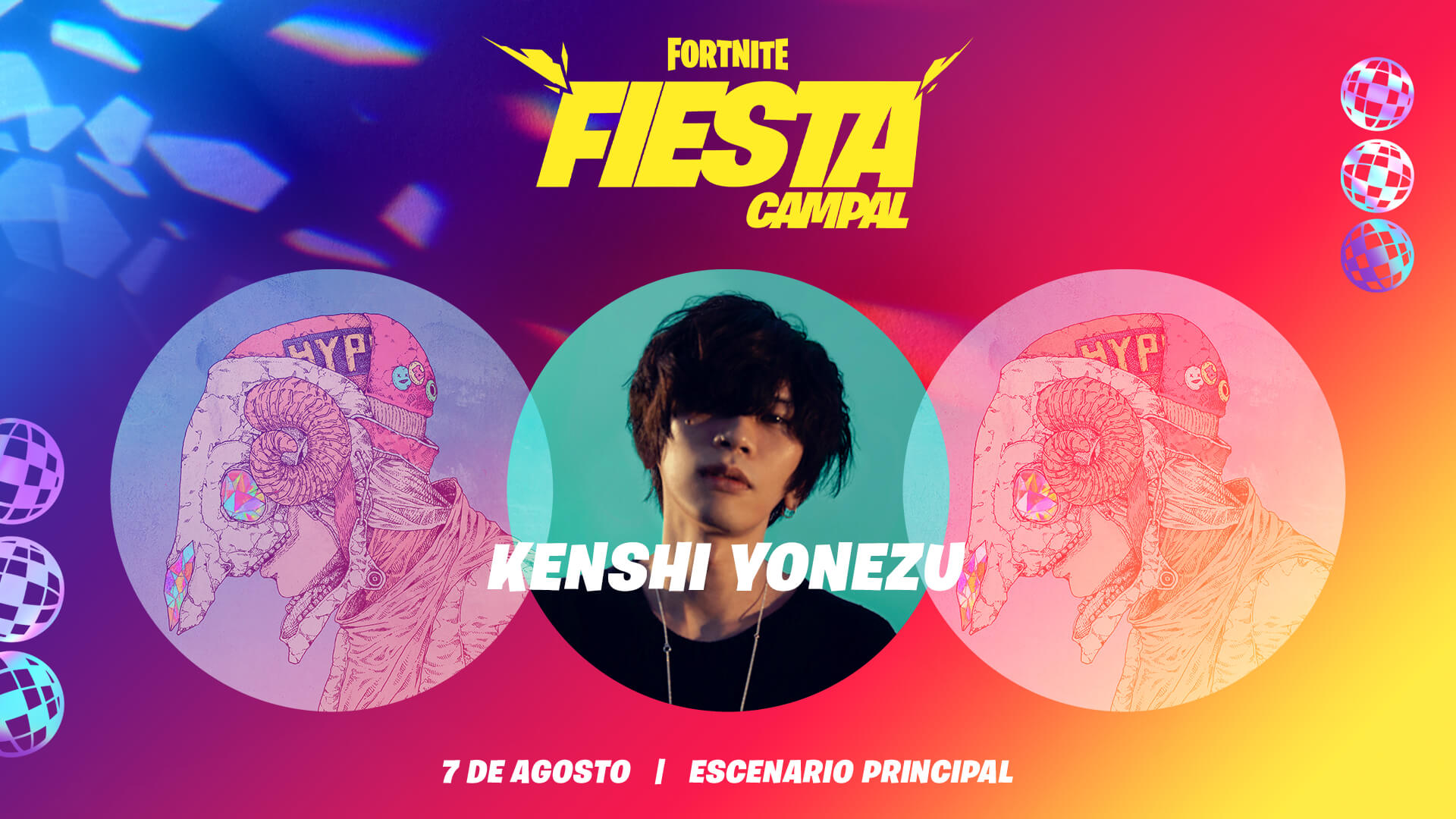 Kenshi Yonezu en Fiesta campal
