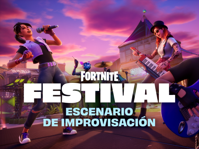 Escenario de improvisación de Festival