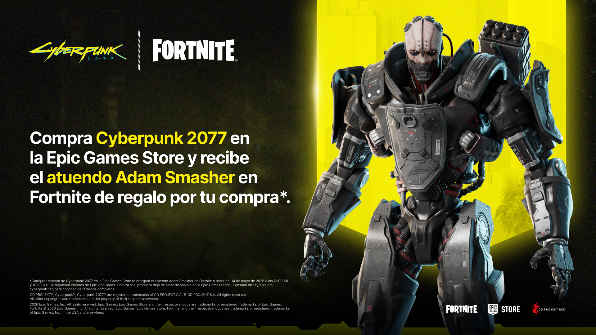 Play Cyberpunk 2077 on Epic Games Store