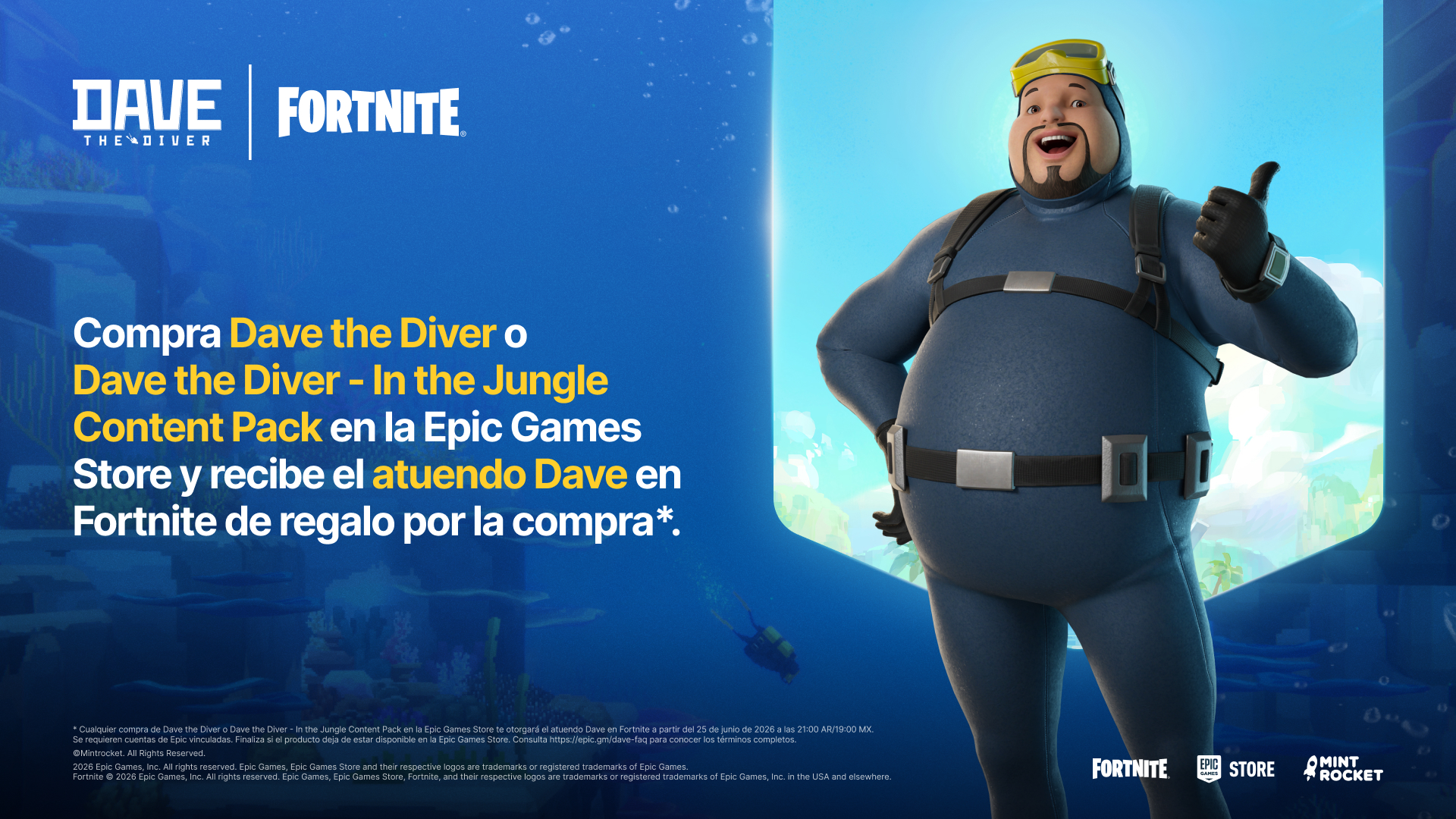 Play Dave the Diver on Epic Games Store