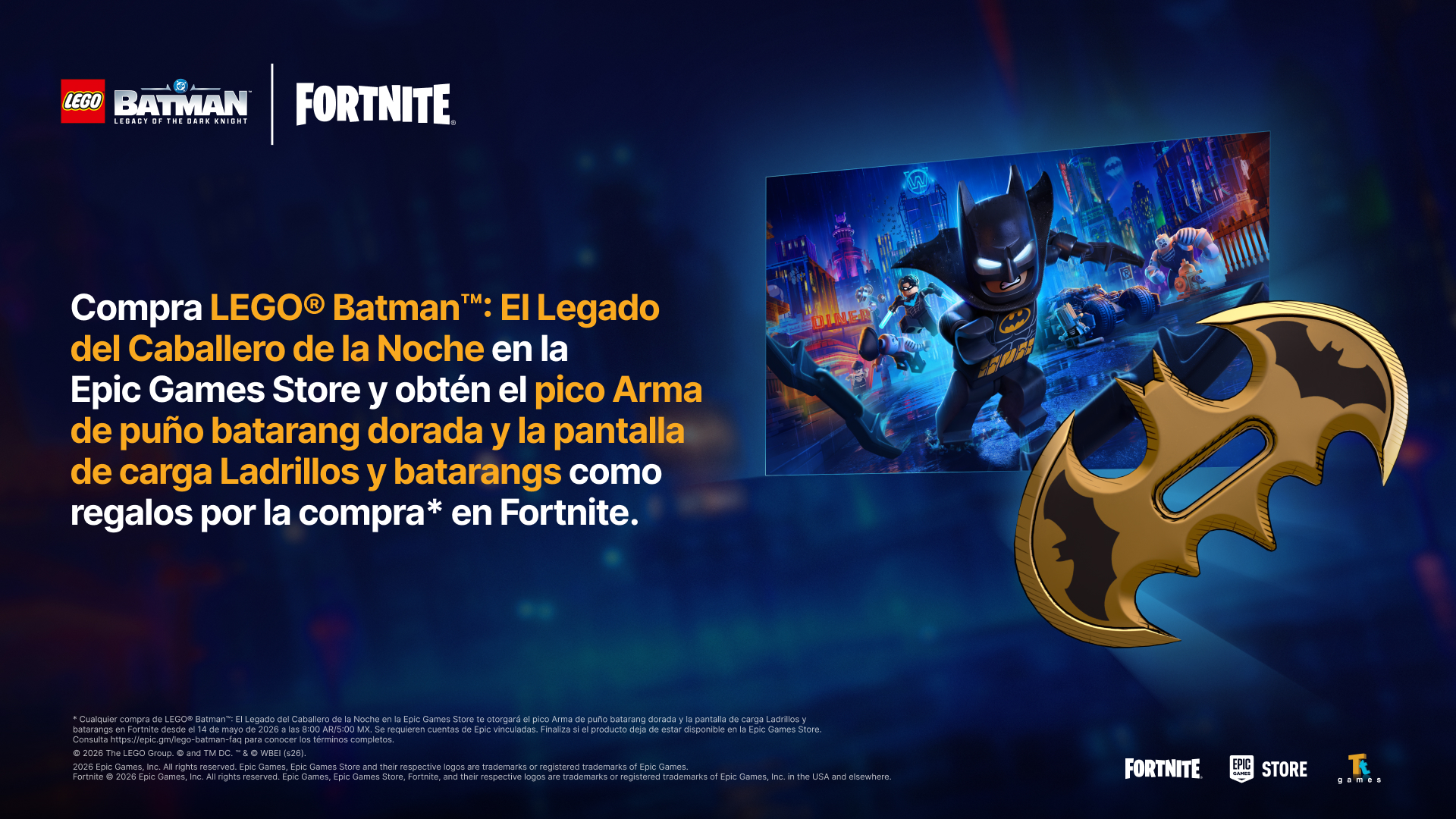 Play LEGO Batman: Legacy of the Dark Knight on Epic Games Store