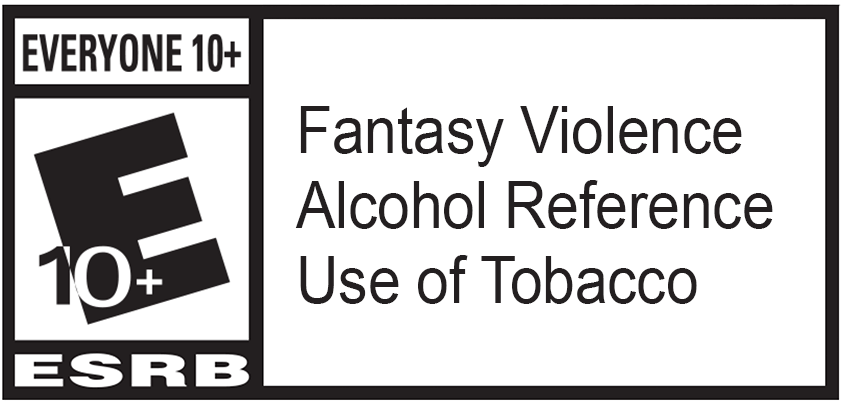 Game rated EVERYONE 10+