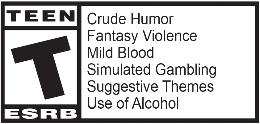 Calificación del juego: TEEN