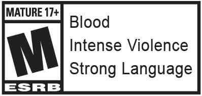 Game rated MATURE 17+
