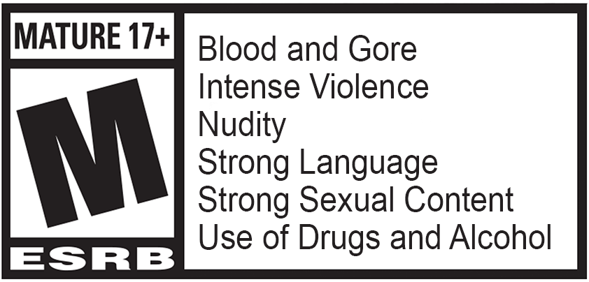 Calificación del juego: MATURE 17+