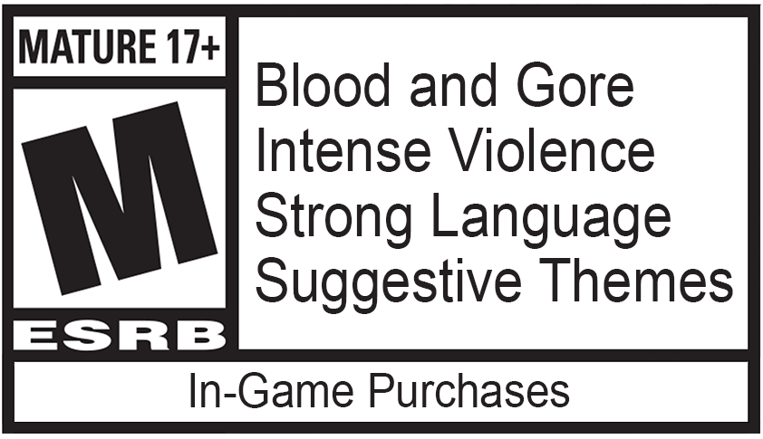 Calificación del juego: MATURE 17 +