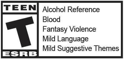 Classification du jeu : TEEN