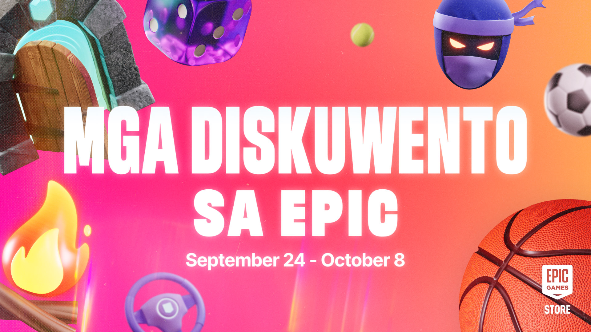 Buong Catalog ng Diskwento sa Epic