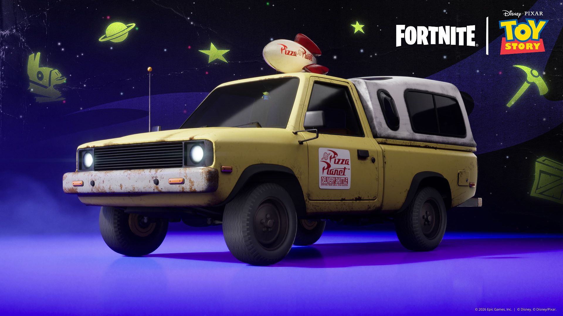 Pizza Planet Delivery Truck