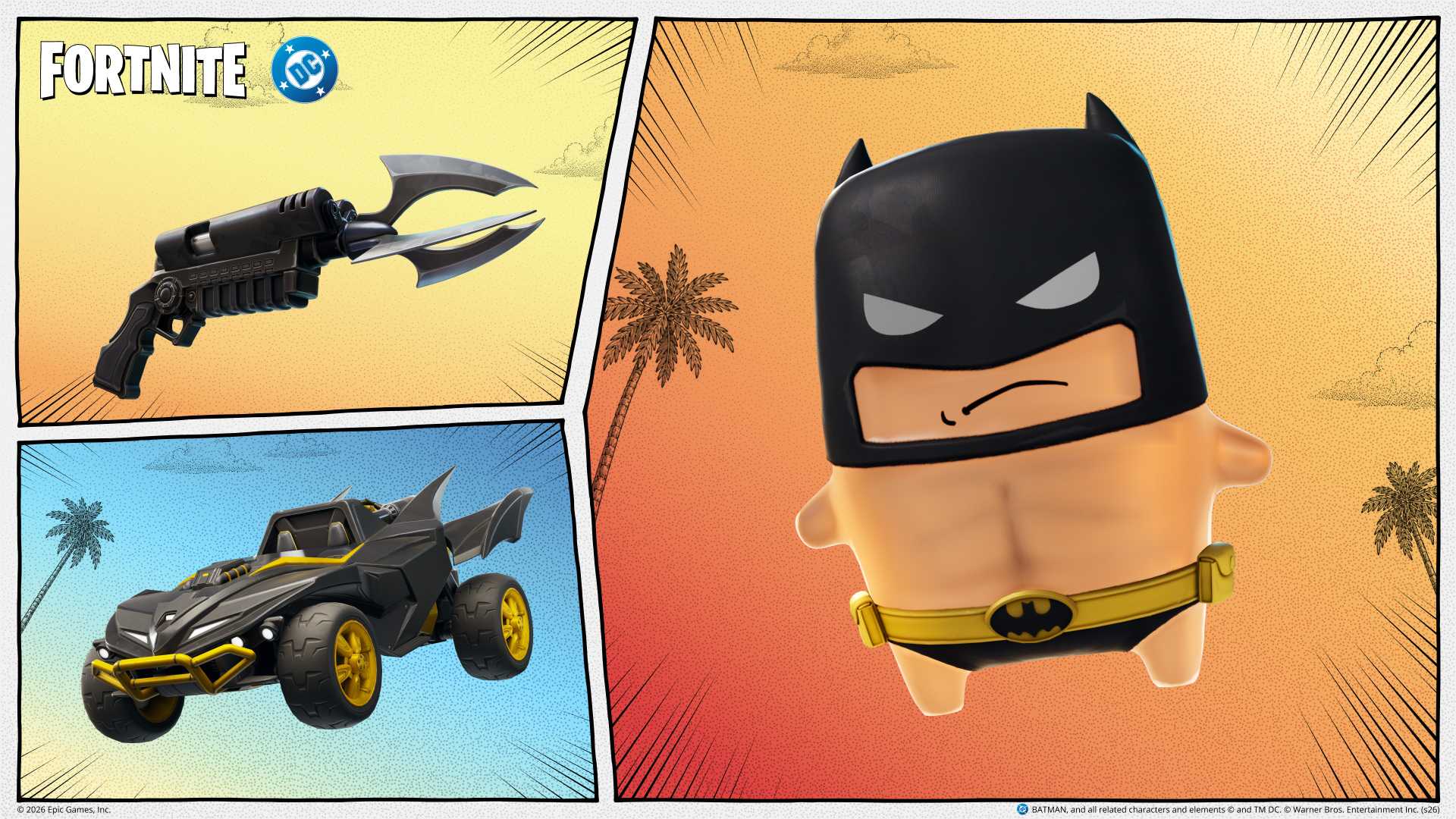 Fortnite | Mises à jour Batman en vacances