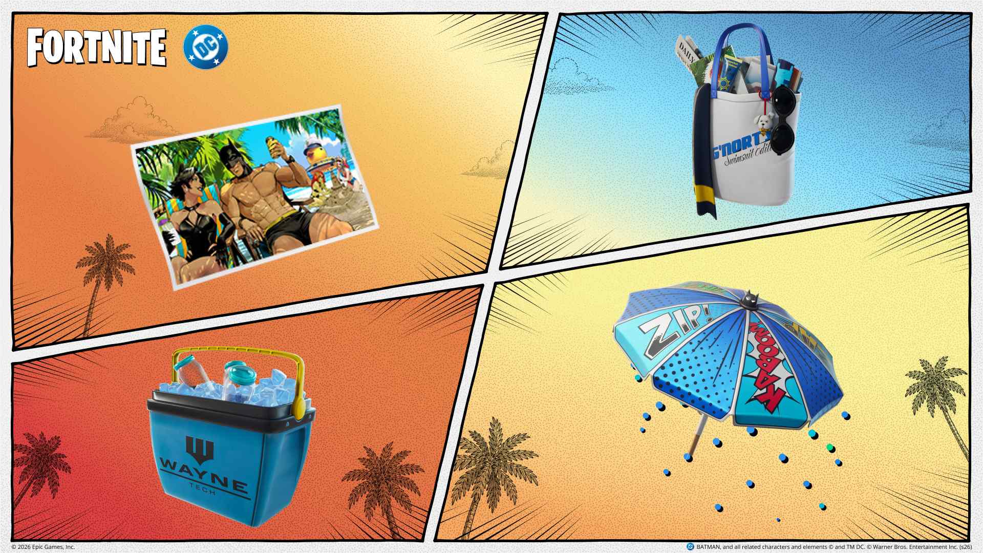 Récompenses de quête | Batman en vacances