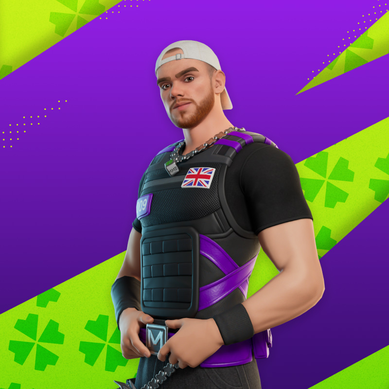 كأس Mongraal من سلسلة المشاهير  - الملصق الأمامي