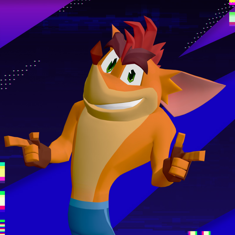 Override Series: Crash Bandicoot Mobile Cup Mobile - Poster Front